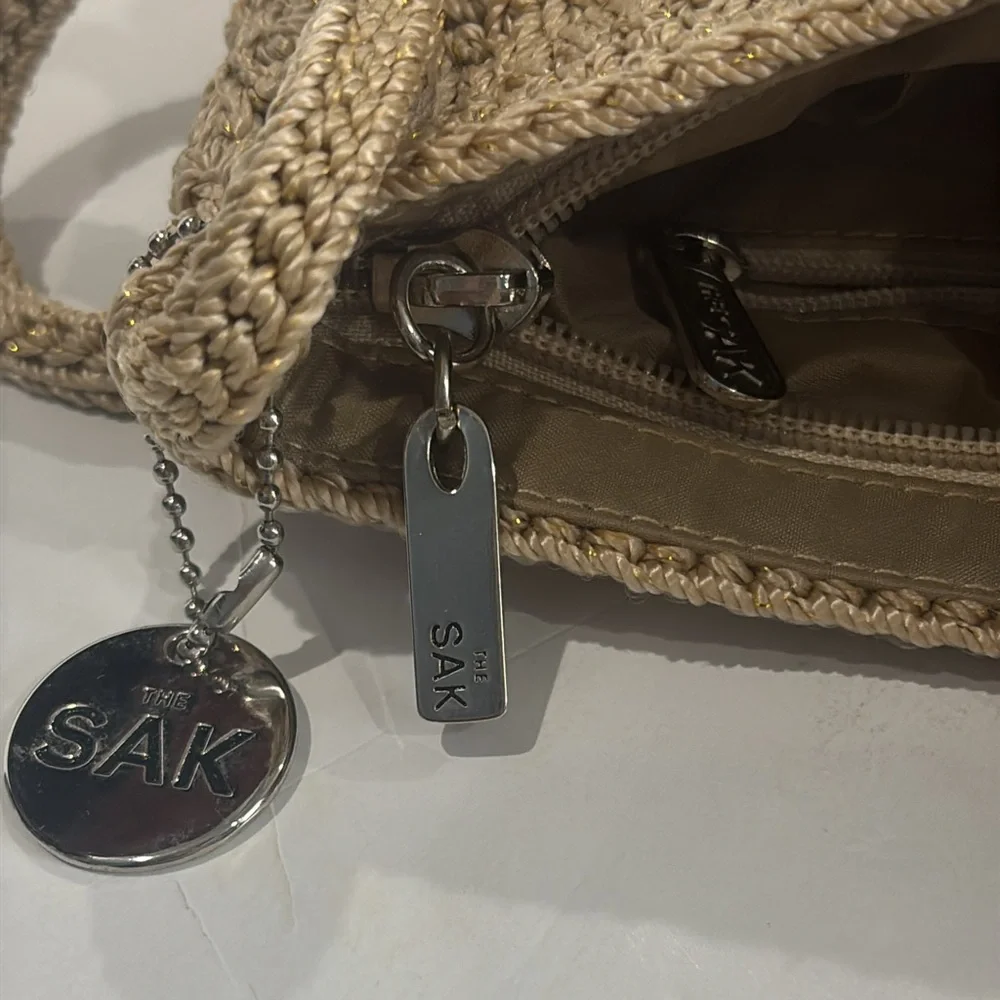 The Sak Tan Mini Crochet Bag - Picture 7 of 11